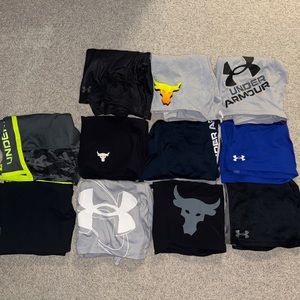 Under Armour Boys Shorts Size Medium (Lot of 11 PAIRS)